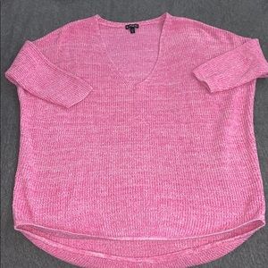 EXPRESS V-Neck Sweater with Quarter Sleeves